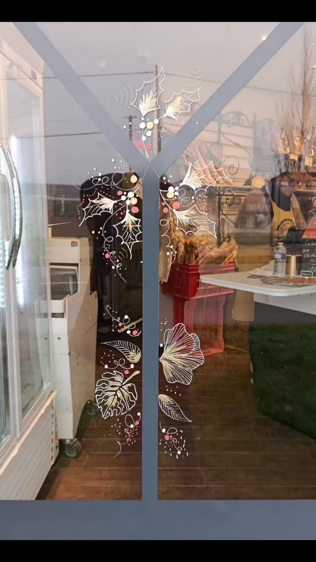 Vitrine peinte 1